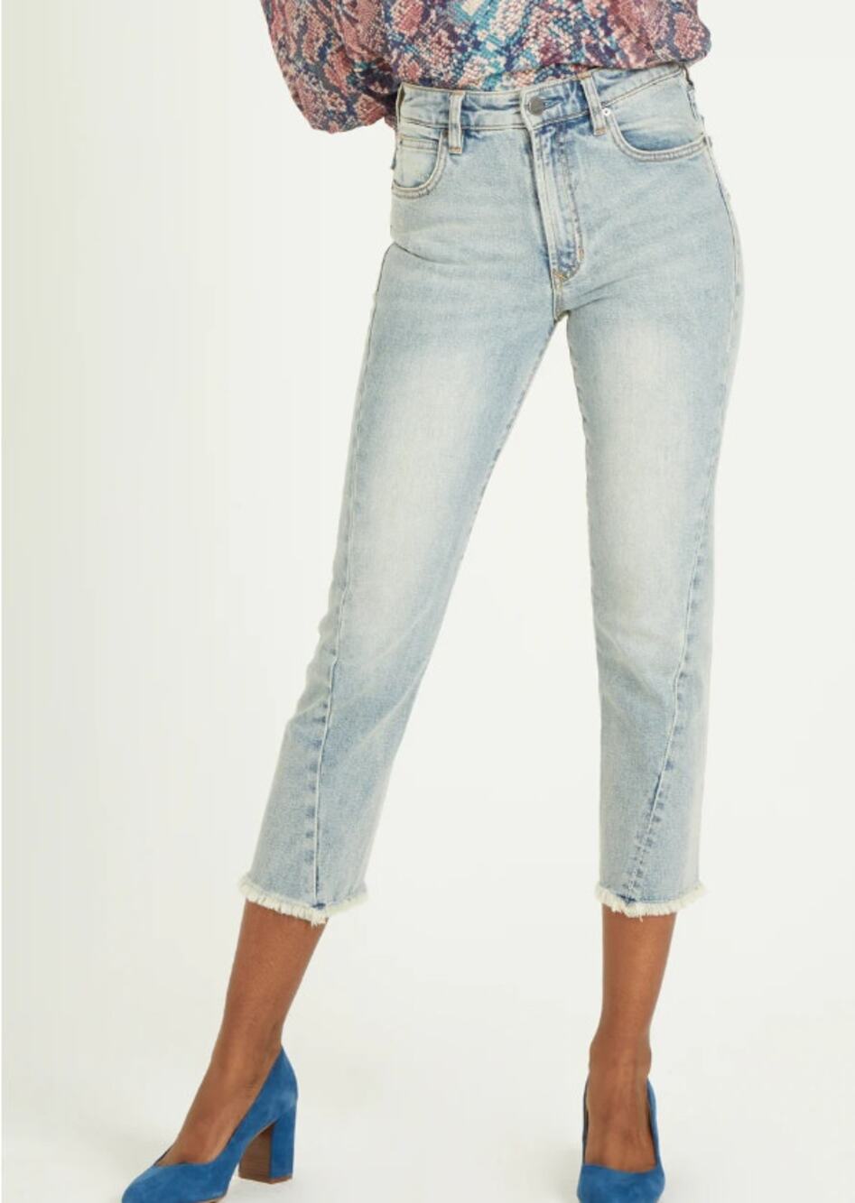 Dear John 11" HIGH RISE RAW HEM FRANKIE STRAIGHT SAN DIEGO 27 NWT